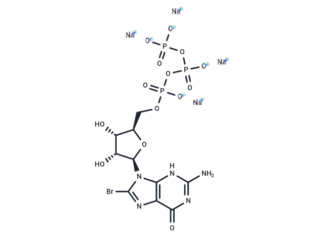 8-Bromoguanosine-5'-O-triphosphate sodium