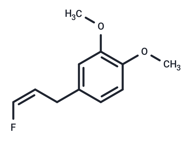 Z-1,2-Dimethoxy-4-(3-fluoro-2-propenyl)benzene