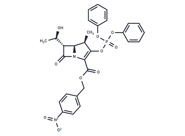 (4R,5R,6S)-4-Nitrobenzyl 3-((diphenoxyphosphoryl)oxy)-6-((R)-1-hydroxyethyl)-4-methyl-7-oxo-1-azabicyclo[3.2.0]hept-2-ene-2-carboxylate