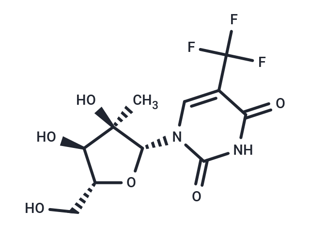 2’-C-Methyl-5-trifluoromethyluriddine