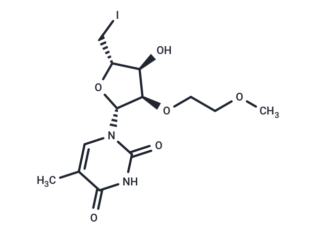 5’-Deoxy-5’-iodo-2’-O-(2-methoxyethyl)-5-methyluridine