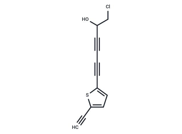 1-chloro-6-(5-ethynylthiophen-2-yl)hexa-3,5-diyn-2-ol