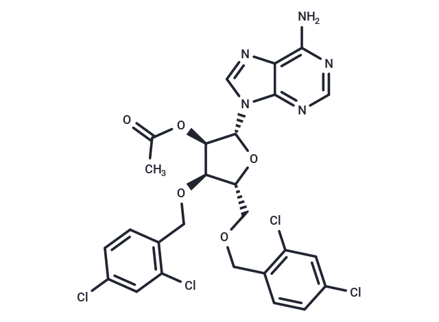 2’-O-Acetyl-3,5-bis-O-(2,4-dichlorobenzyl)adenosine