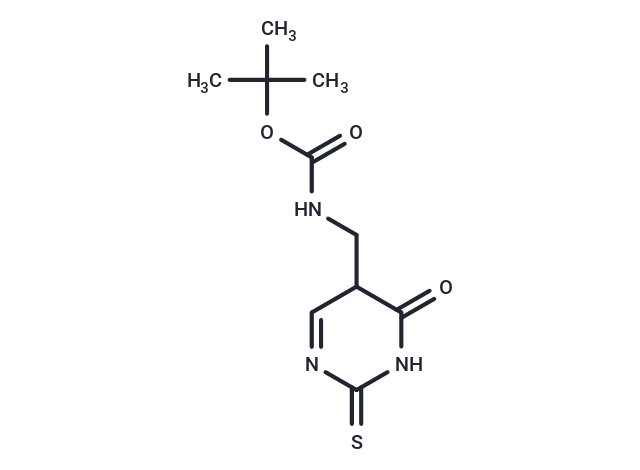 5-(N-t-butyloxycarbonyl)aminomethyl-2-thiouracil