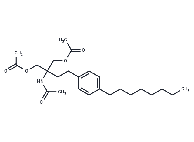 Acetamide, N-[1,1-bis[(acetyloxy)methyl]-3-(4-octylphenyl)propyl]-