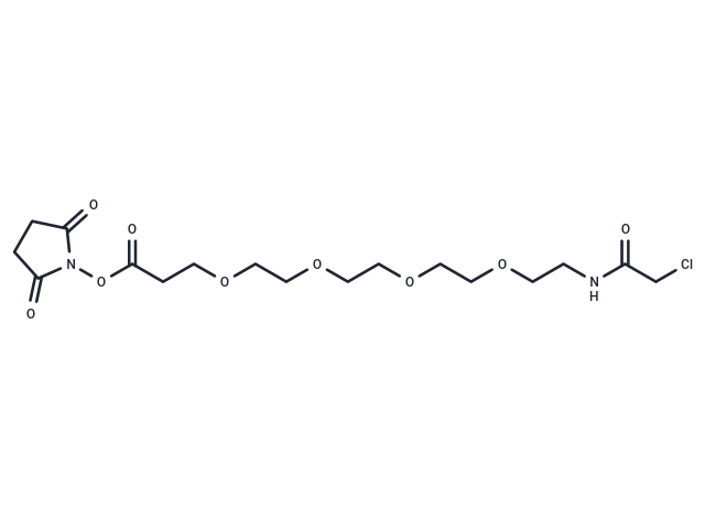 Chloroacetamido-PEG4-NHS ester