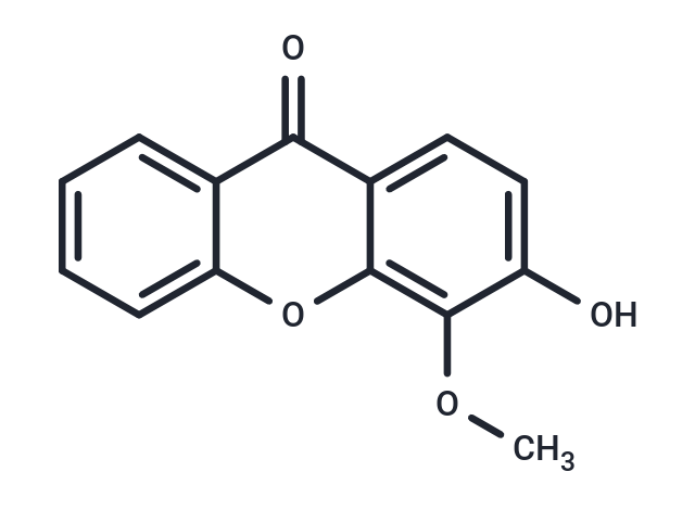 3-Hydroxy-4-methoxyxanthone