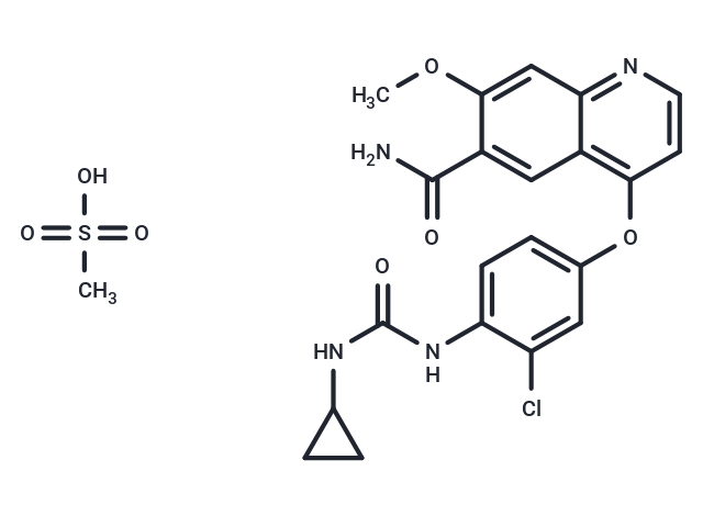 Lenvatinib mesylate