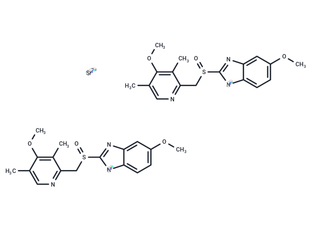 Esomeprazole hemistrontium