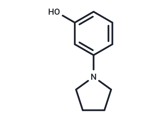 m-(1-Pyrrolidinyl)phenol