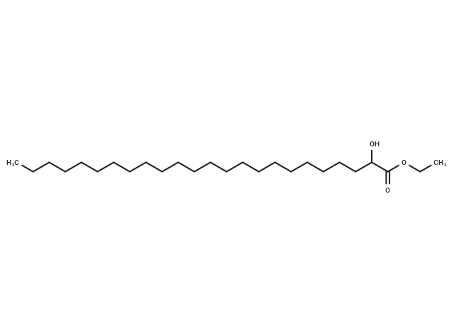 2-Hydroxytetracosanoic acid ethyl ester