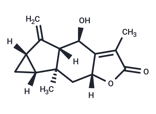 (4R,4aS,5aS,6aR,6bS,7aR)-4-Hydroxy-3,6b-dimethyl-5-methylene-4,4a,5,5a,6,6a,7,7a-octahydrocyclopropa[2,3]indeno[5,6-b]furan-2(6bH)-one