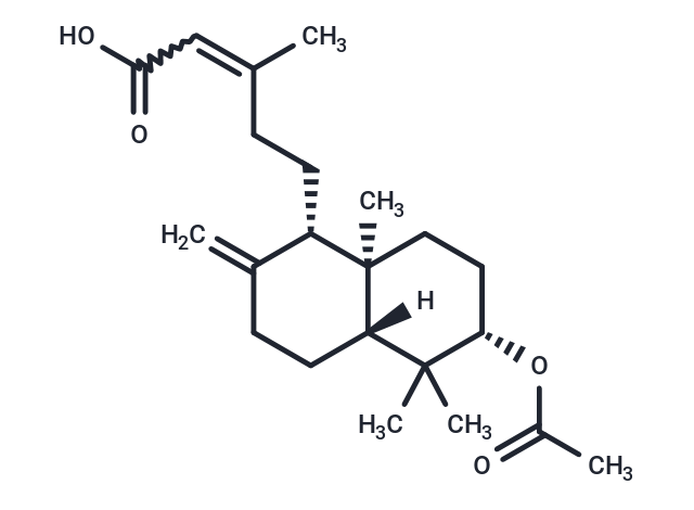 3-Acetoxy-8(17),13E-labdadien-15-oic acid