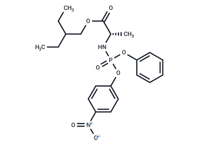 (S)-2-Ethylbutyl 2-(((S)-(4-nitrophenoxy)(phenoxy)phosphoryl)amino)propanoate