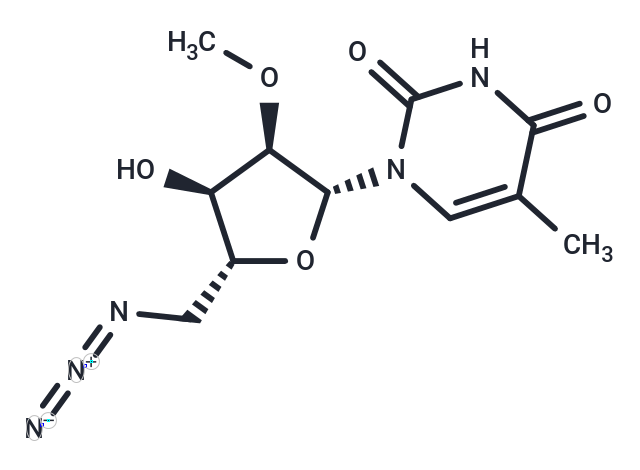 5’-Azido-5’-deoxy-2’-O-methyl-5-methyluridine