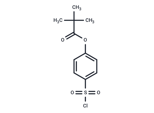 4-(Chlorosulfonyl)phenyl pivalate