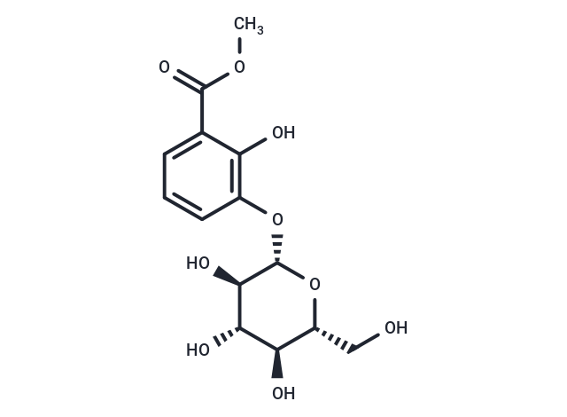 3-(beta-D-Glucopyranosyloxy)-2-hydroxybenzoic acid methyl ester