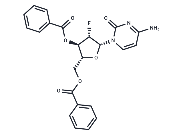 3’,5’-Di-O-benzoyl-2’-deoxy-2’-fluoro-beta-D-arabinocytidine