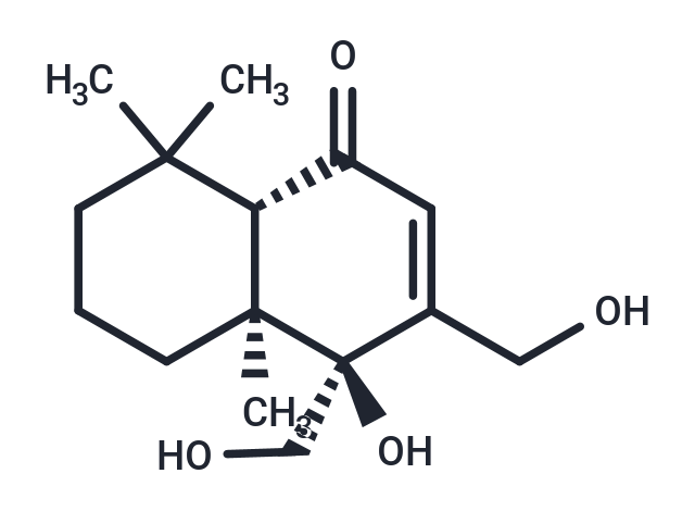 9alpha,11,12-Trihydroxydrim-7-en-6-one