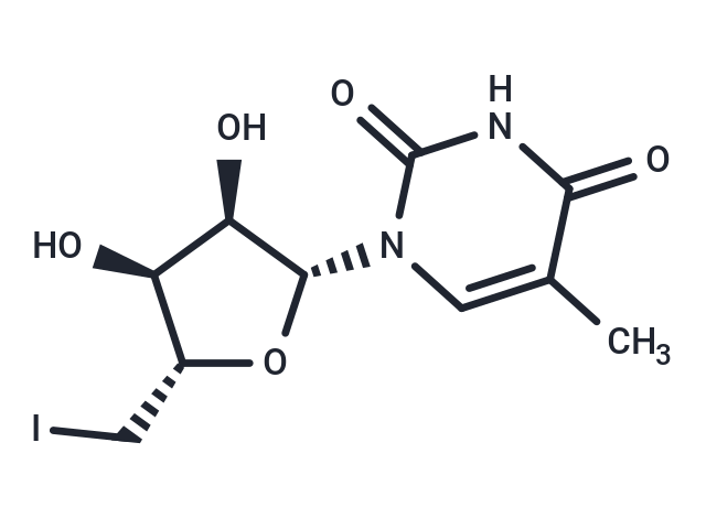 5’-Deoxy-5’-iodo-5-methyluridine