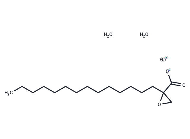 Palmoxirate sodium hydrate