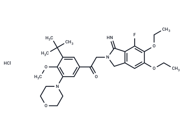 Atopaxar hydrochloride