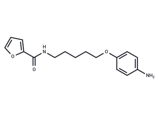 2-Furamide, N-(5-(p-aminophenoxy)pentyl)-