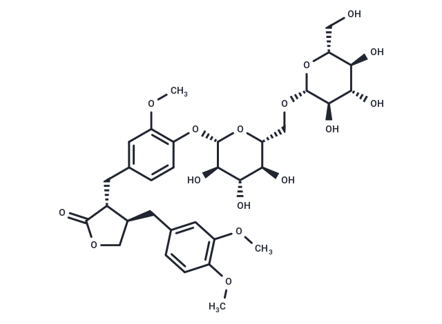 Arctigenin 4'-O-β-gentiobioside