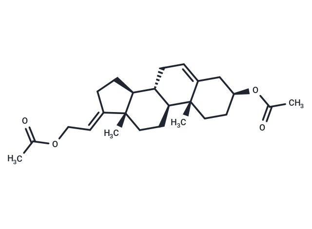 21-(acetyloxy)pregna-5,17-dien-3-yl acetate