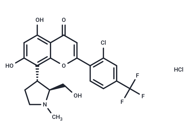 rel-(2S,3R)-Voruciclib hydrochloride