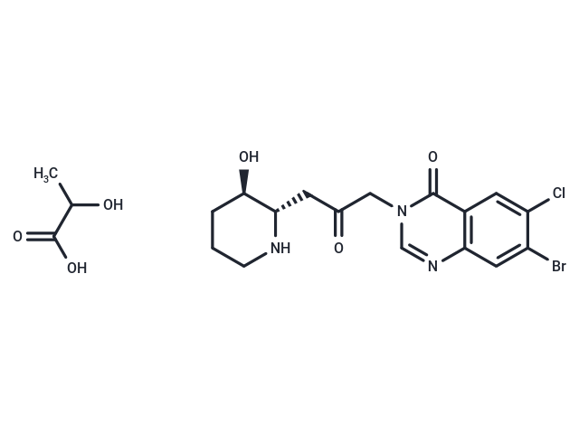 HALOFUGINONE LACTATE