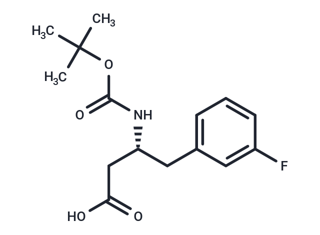 (R)-3-((tert-Butoxycarbonyl)amino)-4-(3-fluorophenyl)butanoic acid