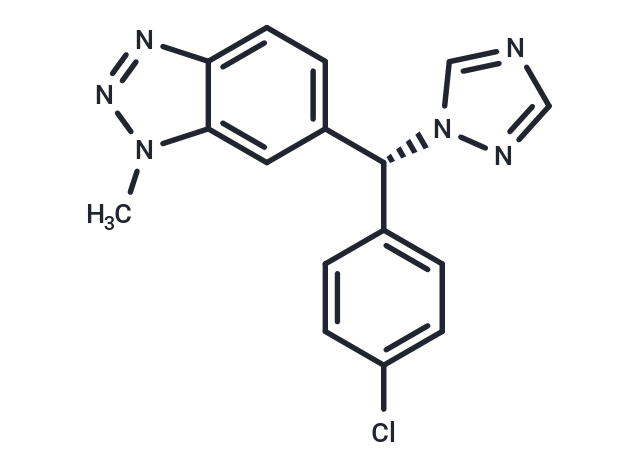 (-)-Vorozole