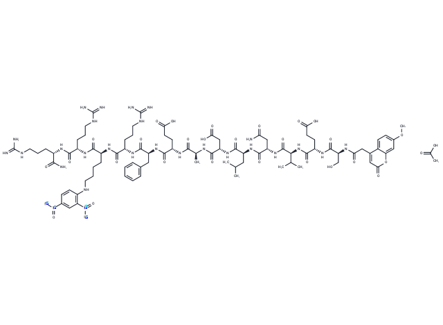 Mca-SEVNLDAEFR-K(Dnp)-RR-NH2 acetate