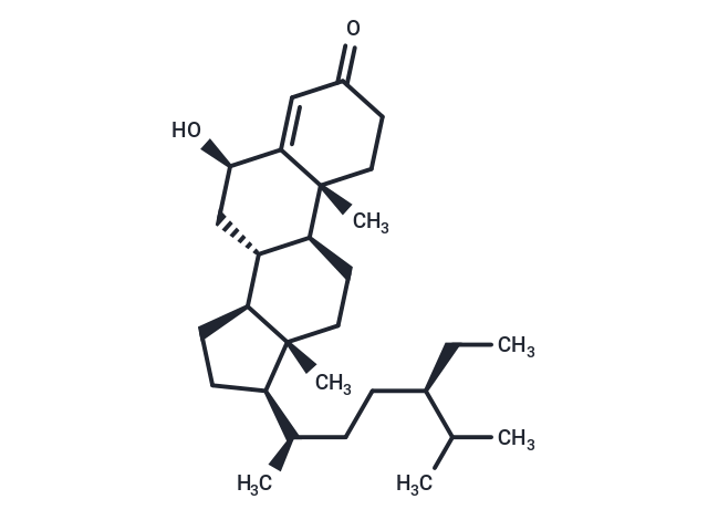 6beta-Hydroxystigmast-4-en-3-one