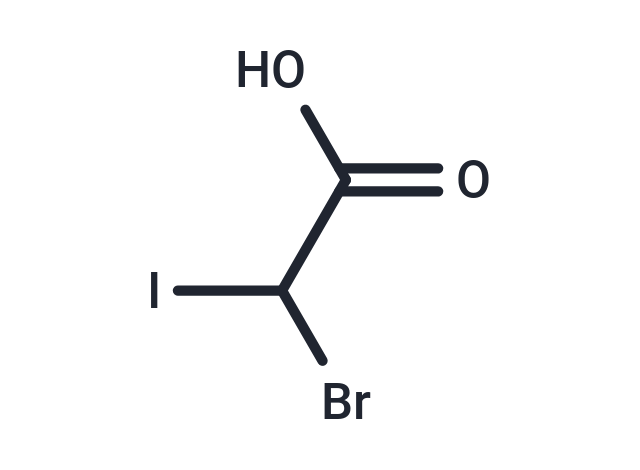 Bromoiodoacetic acid