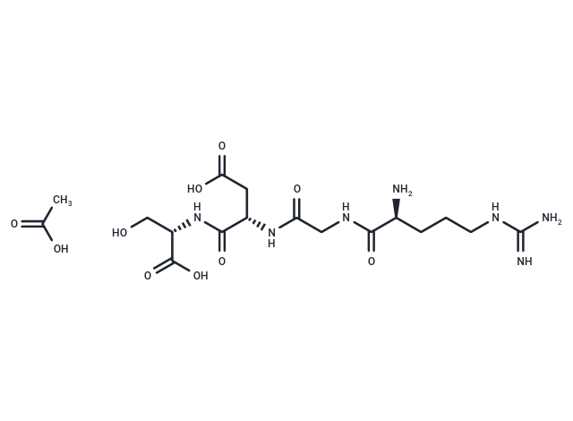 Arg-Gly-Asp-Ser acetate