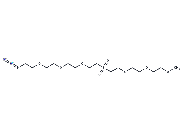 m-PEG3-Sulfone-PEG3-azide