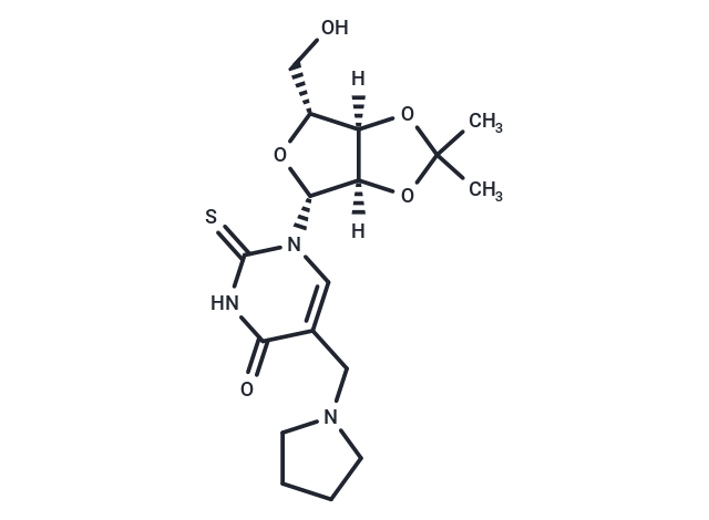 2’,3’-O-Isopropylidene-5-pyrrolidinomethyl-2-thiouridine