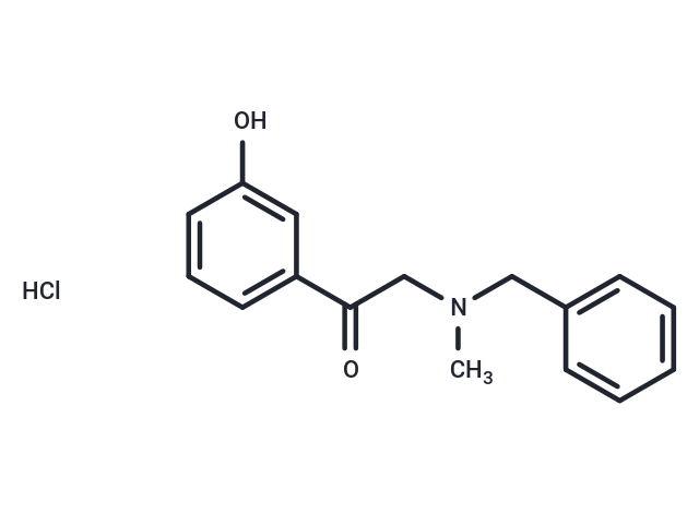 2-(Benzyl(methyl)amino)-1-(3-hydroxyphenyl)ethanone hydrochloride