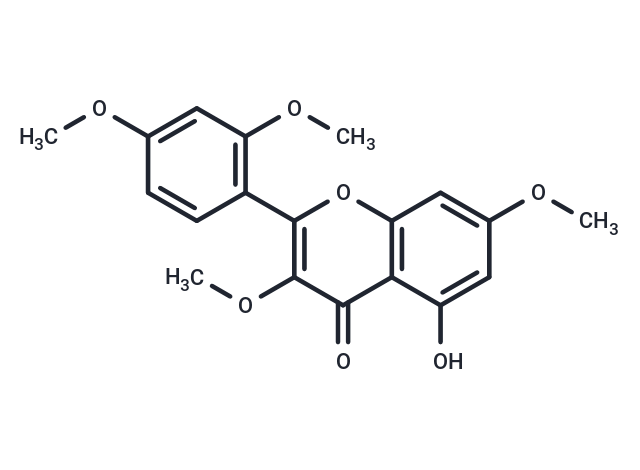 5-Hydroxy-2′,3,4′,7-tetramethoxyflavone