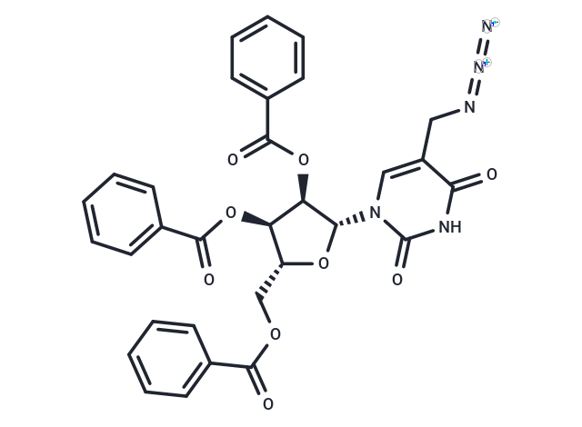 5-Azidomethyl-2’,3’,5’-tri-O-benzoyl uridine