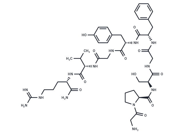 Locustatachykinin I acetate