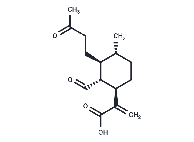 4,5-Dioxo-4,5-seco-11(13)-cadinen-12-oic acid