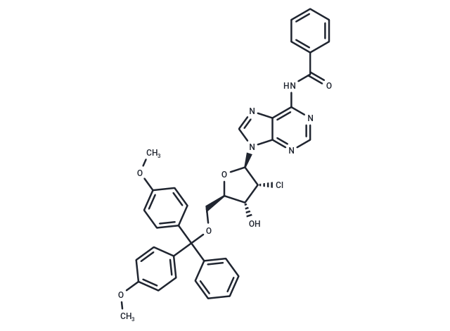 N6-Benzoyl-2'-chloro-5'-O-(4,4'-dimethoxytrityl)-2'-deoxyadenosine