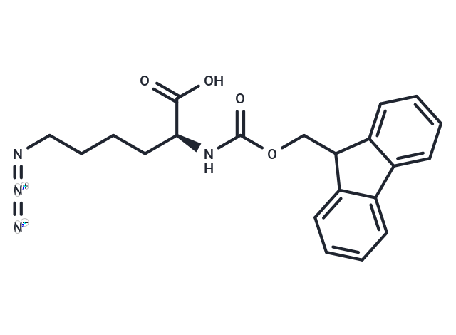 (S)-2-((((9H-Fluoren-9-yl)methoxy)carbonyl)amino)-6-azidohexanoic acid