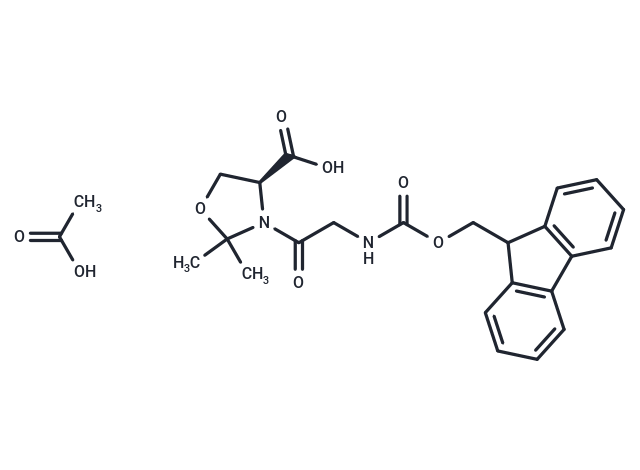 Fmoc-Gly-Ser(psi(Me,Me)pro)-OH acetate