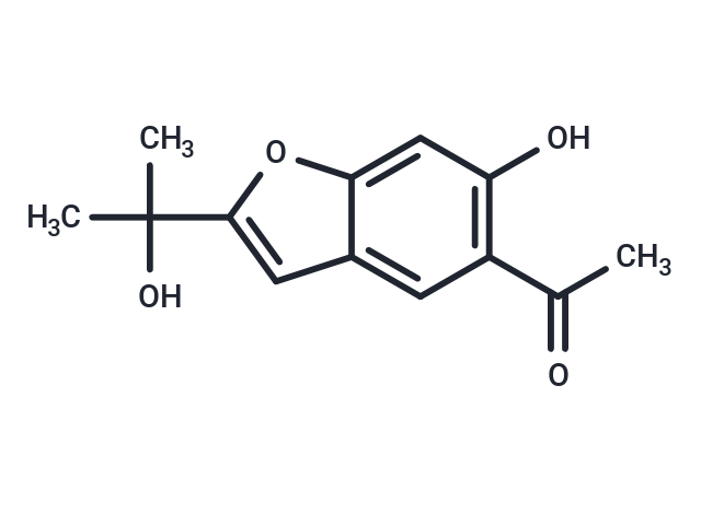 5-Acetyl-6-hydroxy-2-(1-hydroxy-1-methylethyl)benzofuran