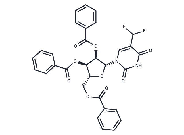 2’,3’,5’-Tri-O-benzoyl-5-difluoromethyluridine