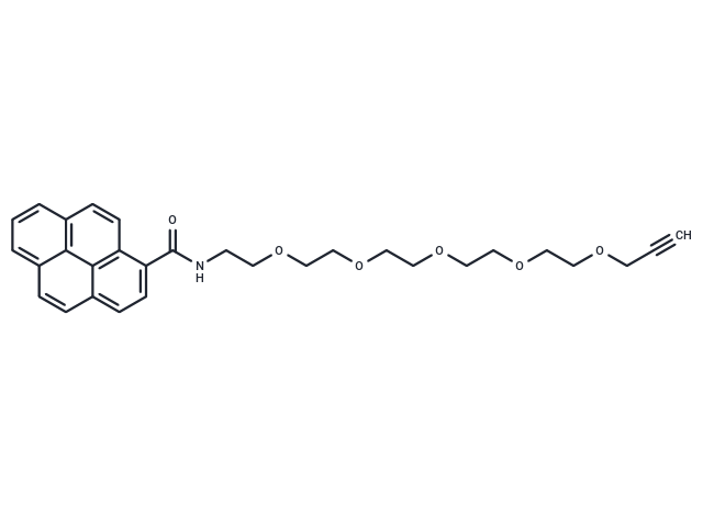 Pyrene-PEG5-propargyl